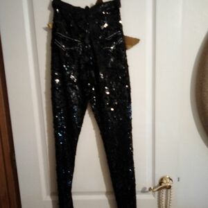 Sequin pants